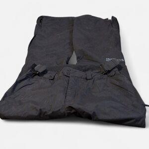 COLUMBIA Ski Pants Womens Vertex Twist Shade Pants Snow Ski Winter Zip Fly Black